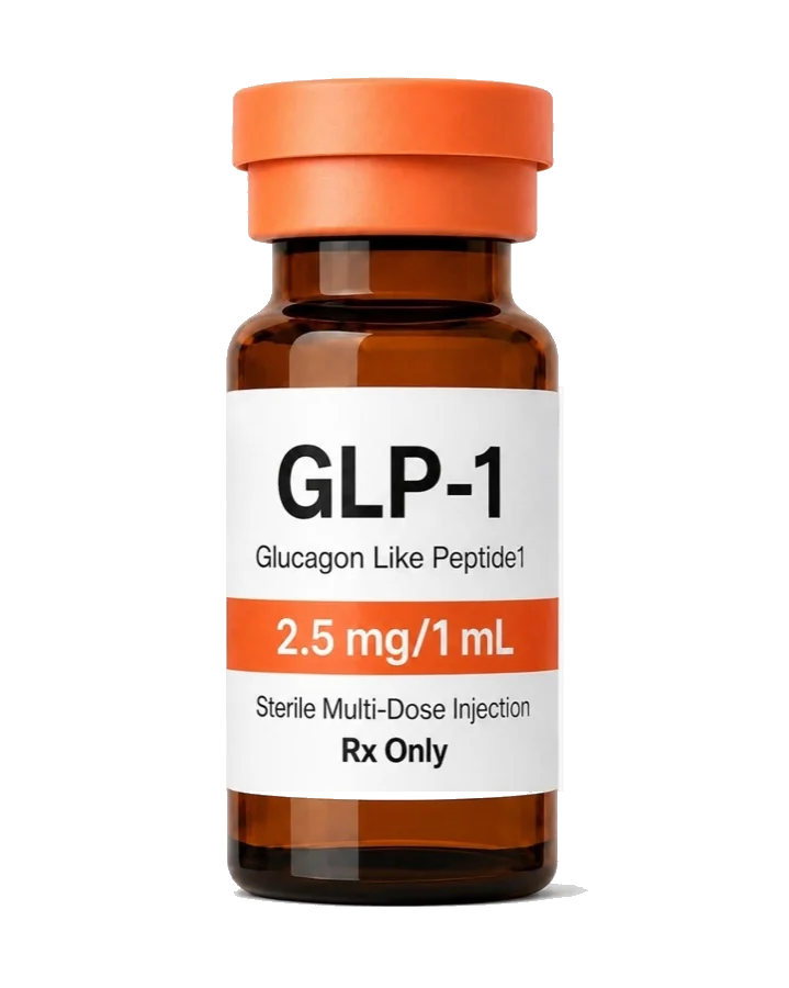 Semaglutide vial illustration